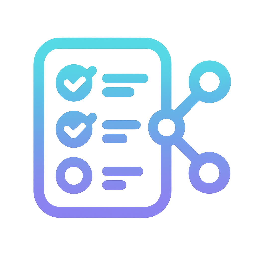 How we create our product overviews icon